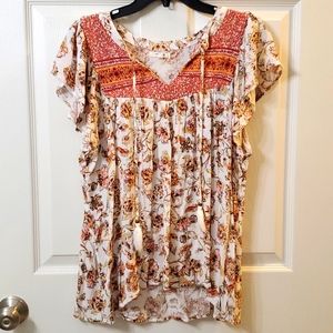 Maurices Woman's Plus Blouse 1X